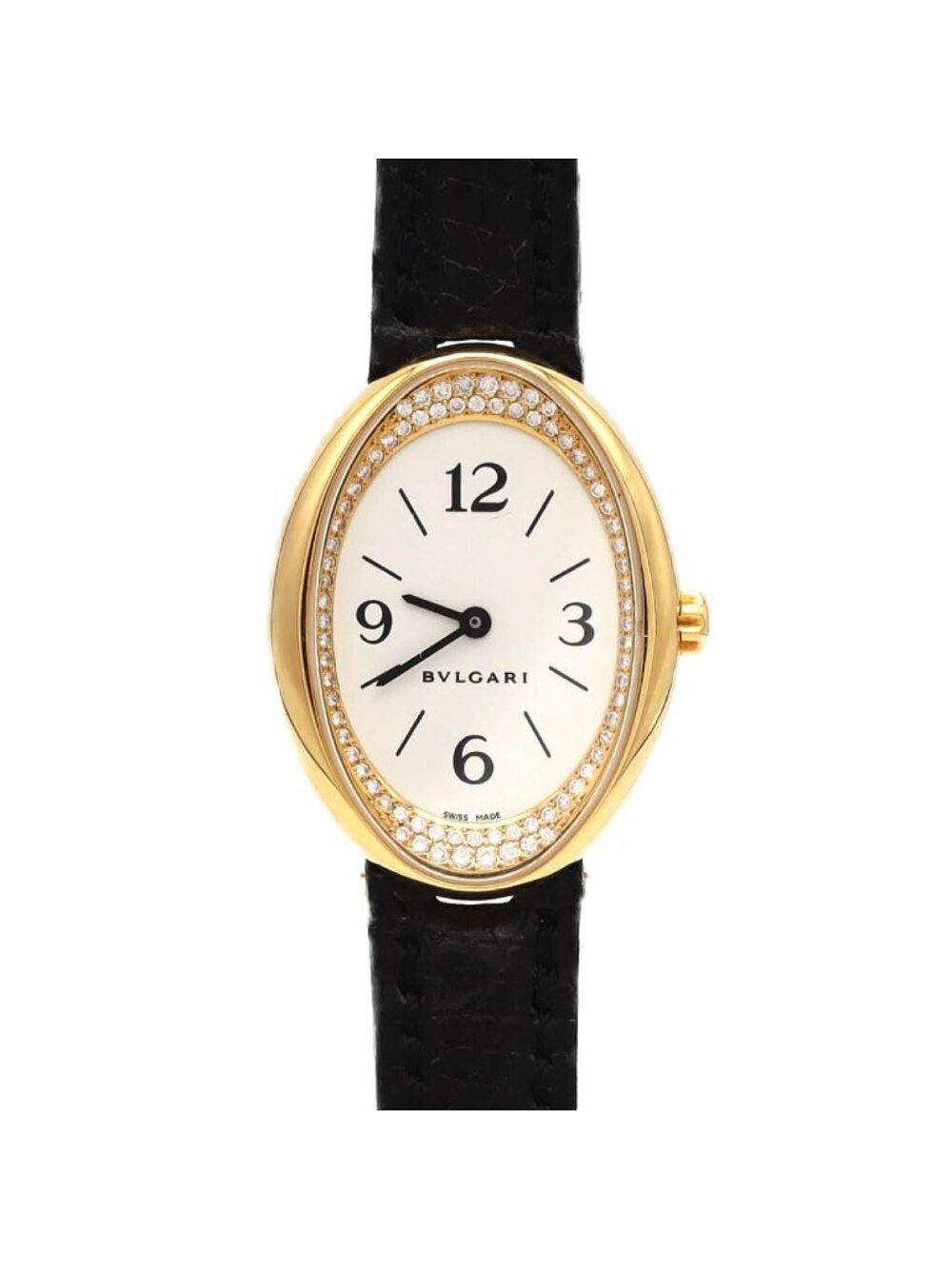 Bvlgari Oval YG Quartz Watch